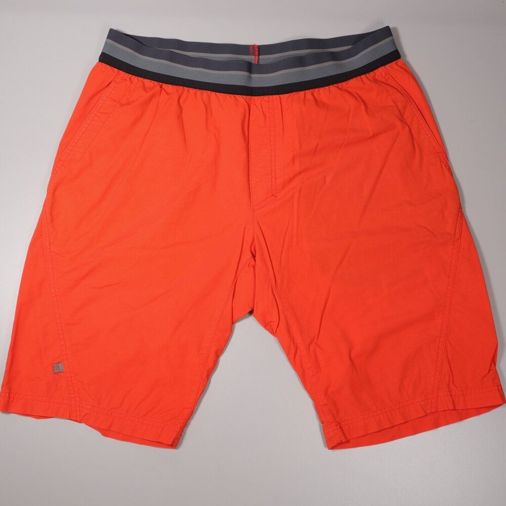 RAB Crank Shorts Men's Size 36 for Rock Climbing Hiking Orange 12" Inseam